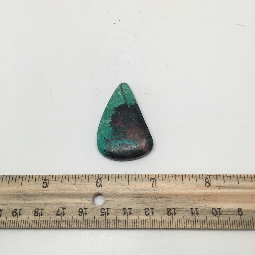 78.5 cts Natural Sonora Sunset Chrysocolla Cuprite Cabochon from Mexico, SO36 - watangem.com