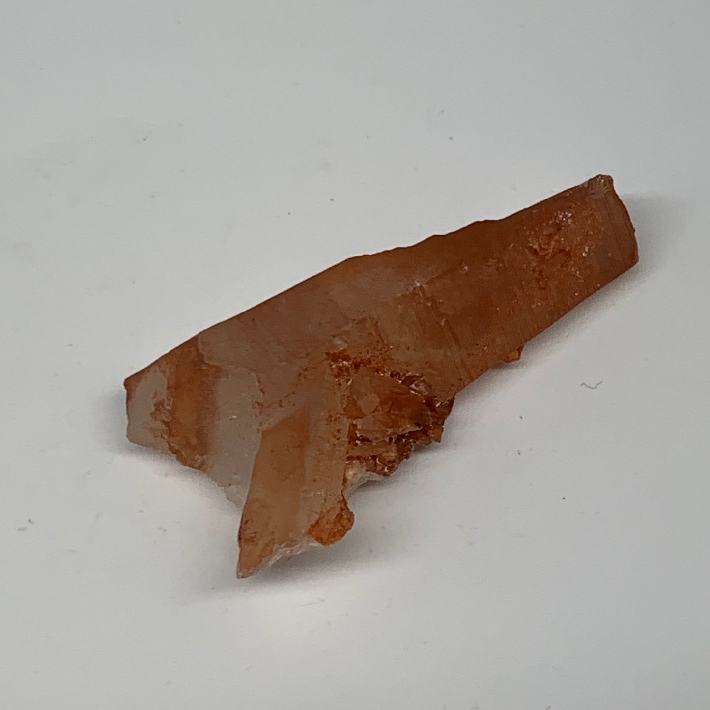 34.6g, 2.4"x1.4"x0.7", Natural Red Quartz Crystal Terminated @Morocco, B11484