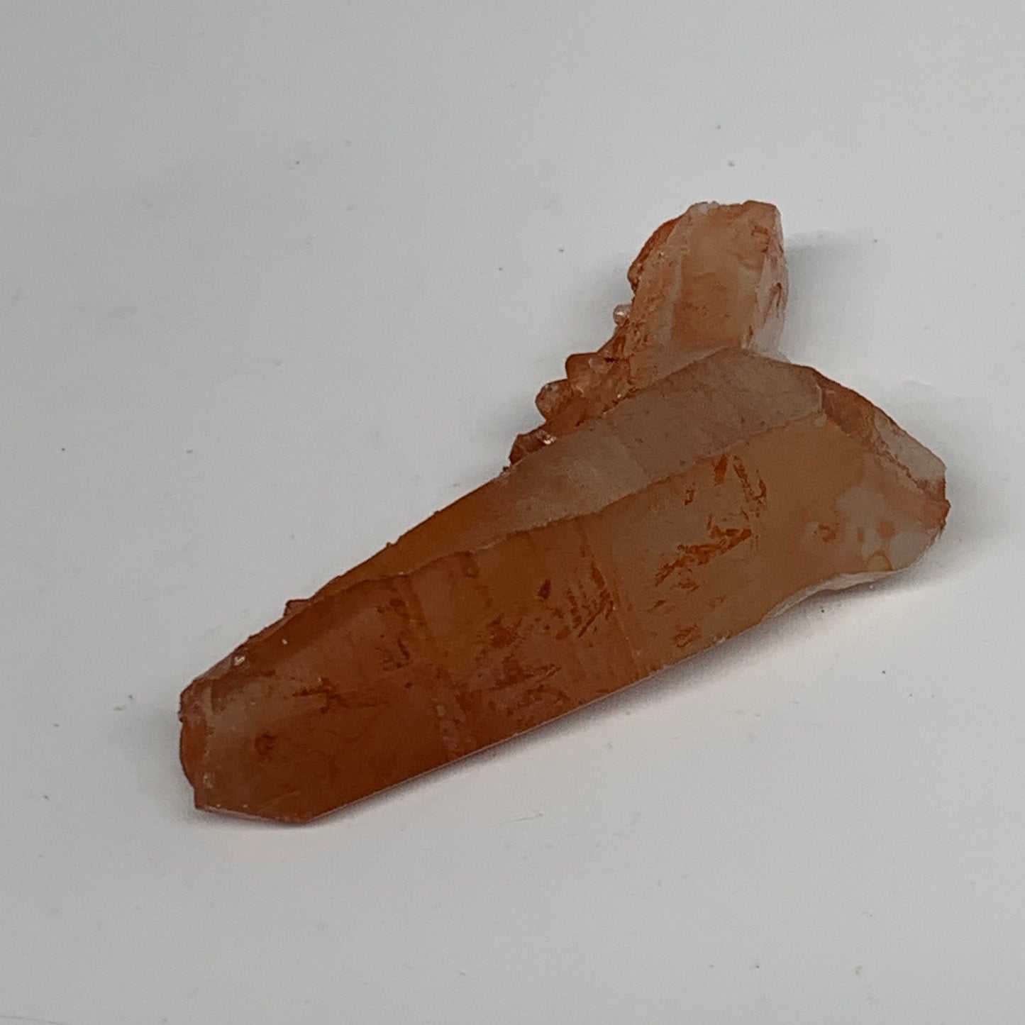 34.6g, 2.4"x1.4"x0.7", Natural Red Quartz Crystal Terminated @Morocco, B11484