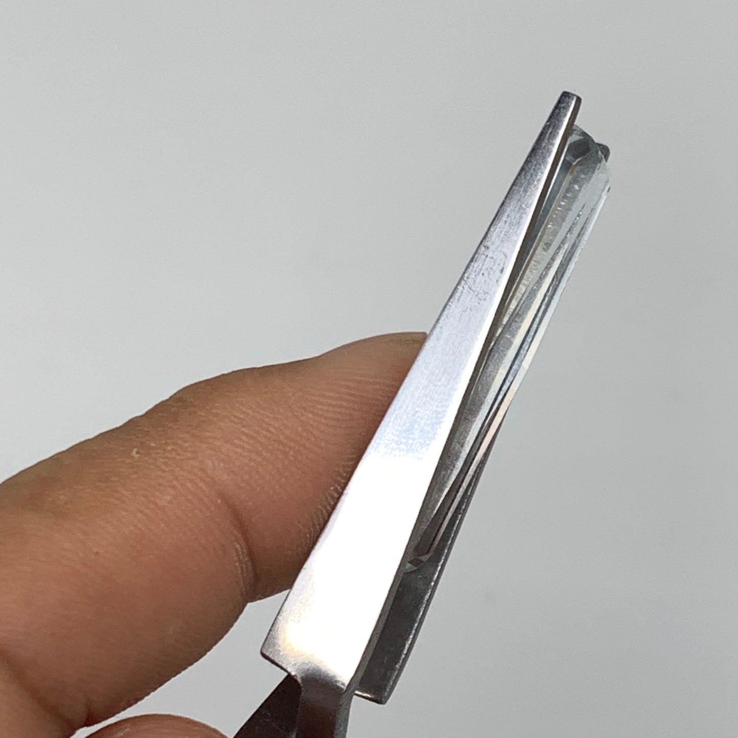 11.67cts, 32mmx8mmx4mm, Aquamarine Crystal Facetted Stone Loose @Pakistan,CTS115