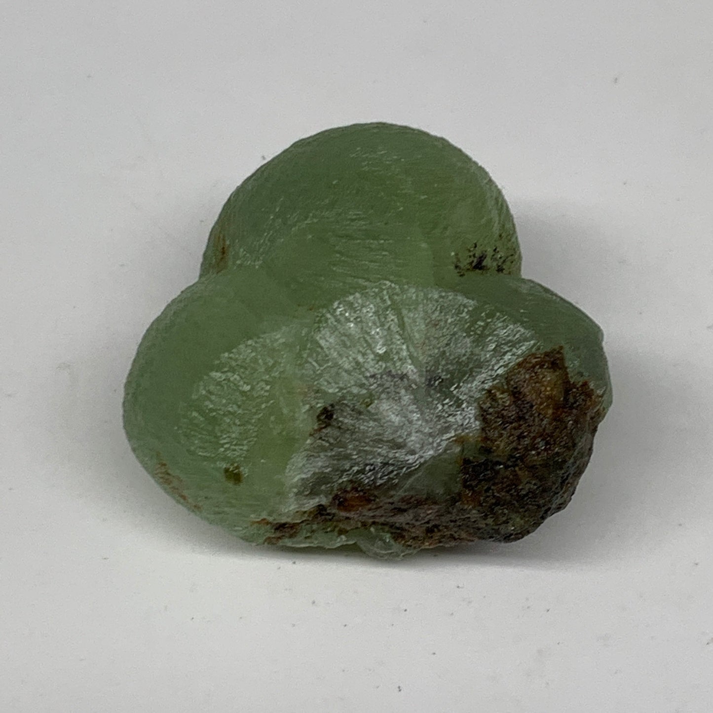 67.9g, 1.6"x1.7"x1.1" Prehnite With Epidote Inclusion Mineral Specimen, B7014