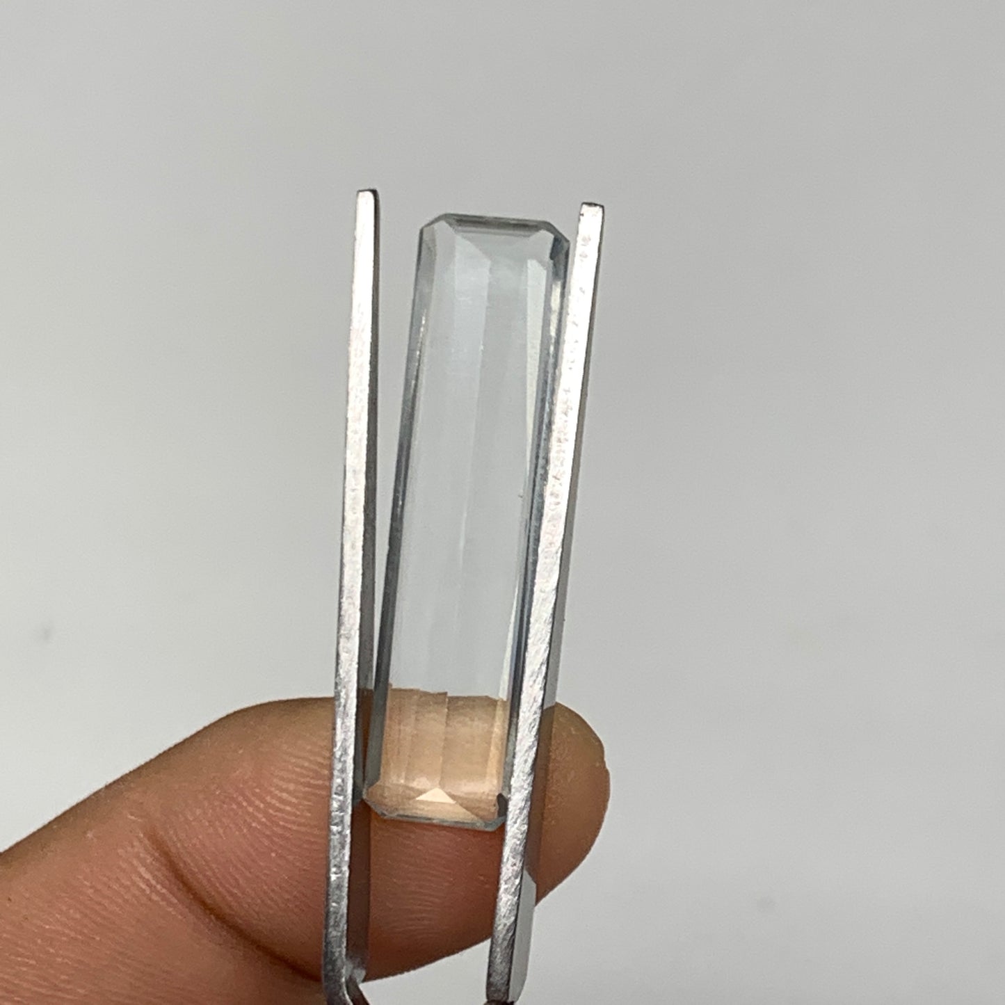 11.67cts, 32mmx8mmx4mm, Aquamarine Crystal Facetted Stone Loose @Pakistan,CTS115