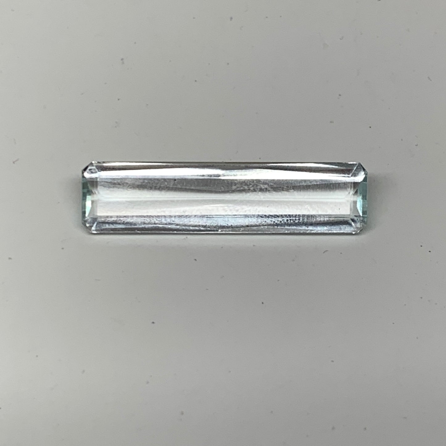 11.67cts, 32mmx8mmx4mm, Aquamarine Crystal Facetted Stone Loose @Pakistan,CTS115