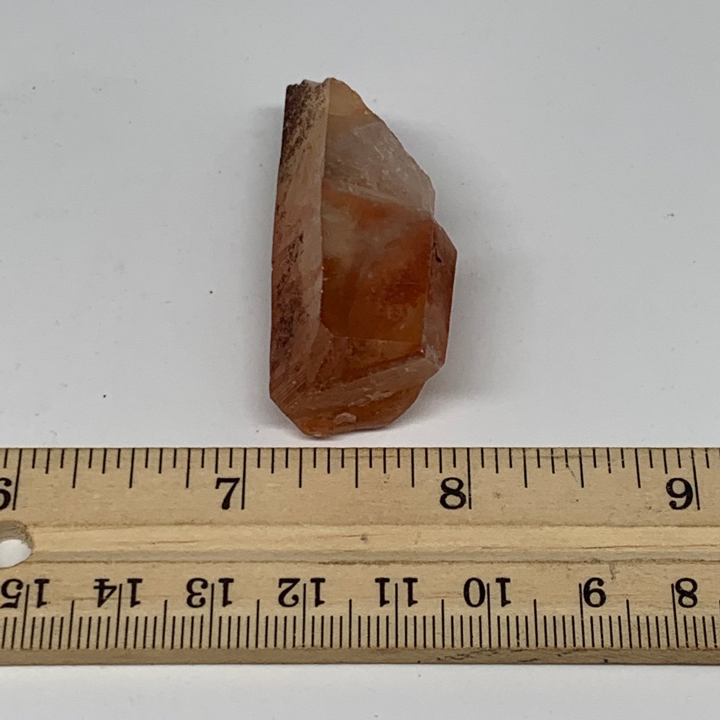 25.5g, 2"x0.9"x0.7", Natural Red Quartz Crystal Terminated @Morocco, B11488