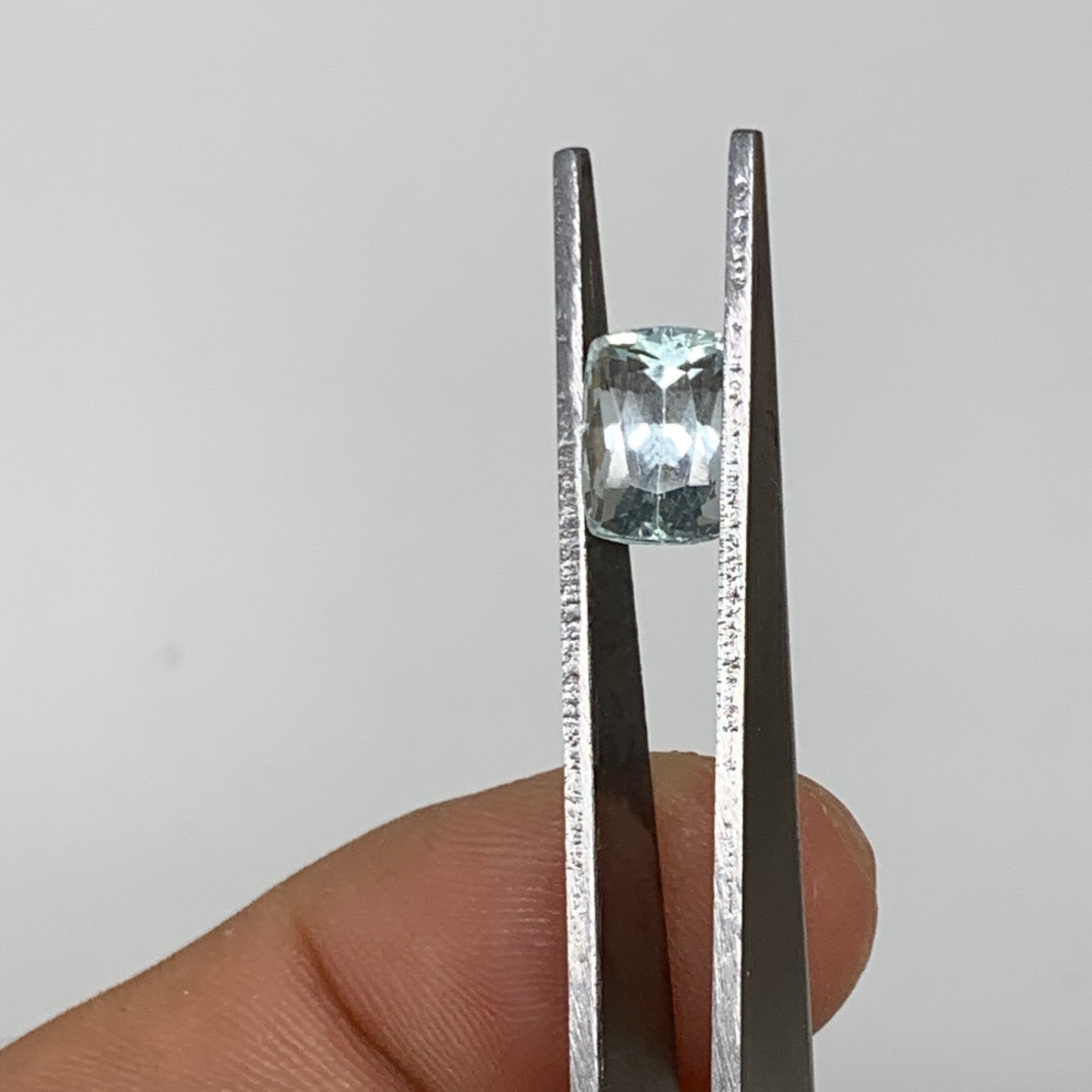 2.88cts, 9mmx6mmx6mm, Aquamarine Crystal Facetted Stone Loose @Pakistan,CTS118