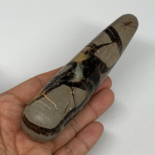 192.6g,5.1"x1.2" Natural Septarian Wand Stick, Home Decor, Collectible, B6126