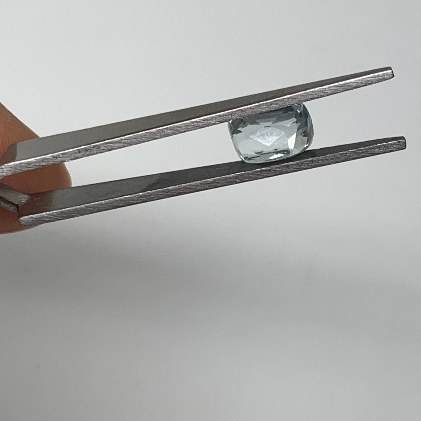 2.88cts, 9mmx6mmx6mm, Aquamarine Crystal Facetted Stone Loose @Pakistan,CTS118