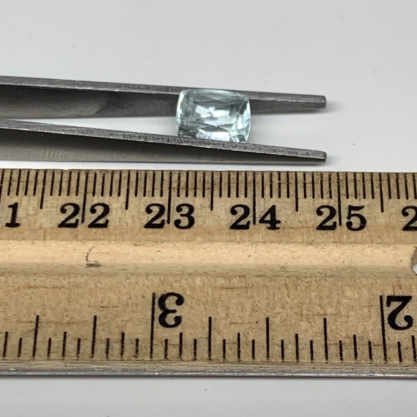 2.88cts, 9mmx6mmx6mm, Aquamarine Crystal Facetted Stone Loose @Pakistan,CTS118