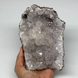 936g, 6.5"x4.9"x1.7", Rare Manganese Cluster With Quartz Mineral Specimen,B10657