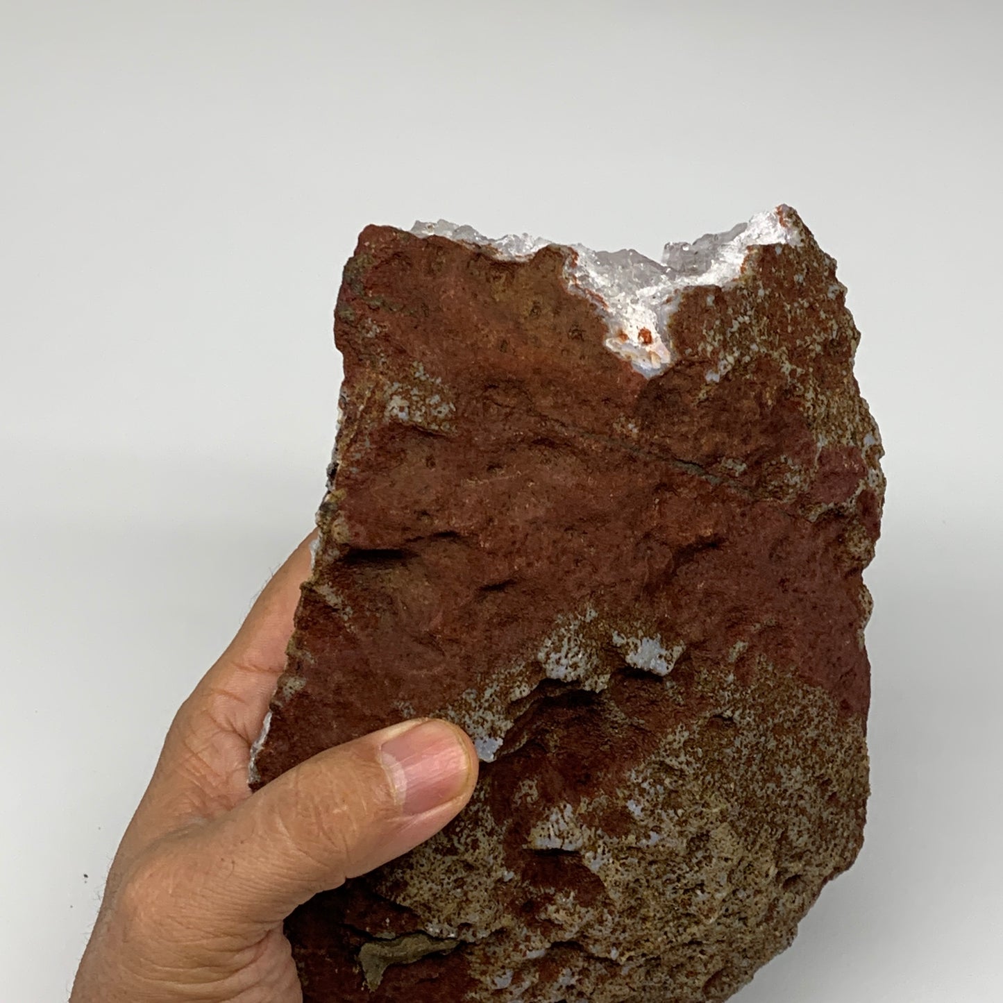 936g, 6.5"x4.9"x1.7", Rare Manganese Cluster With Quartz Mineral Specimen,B10657