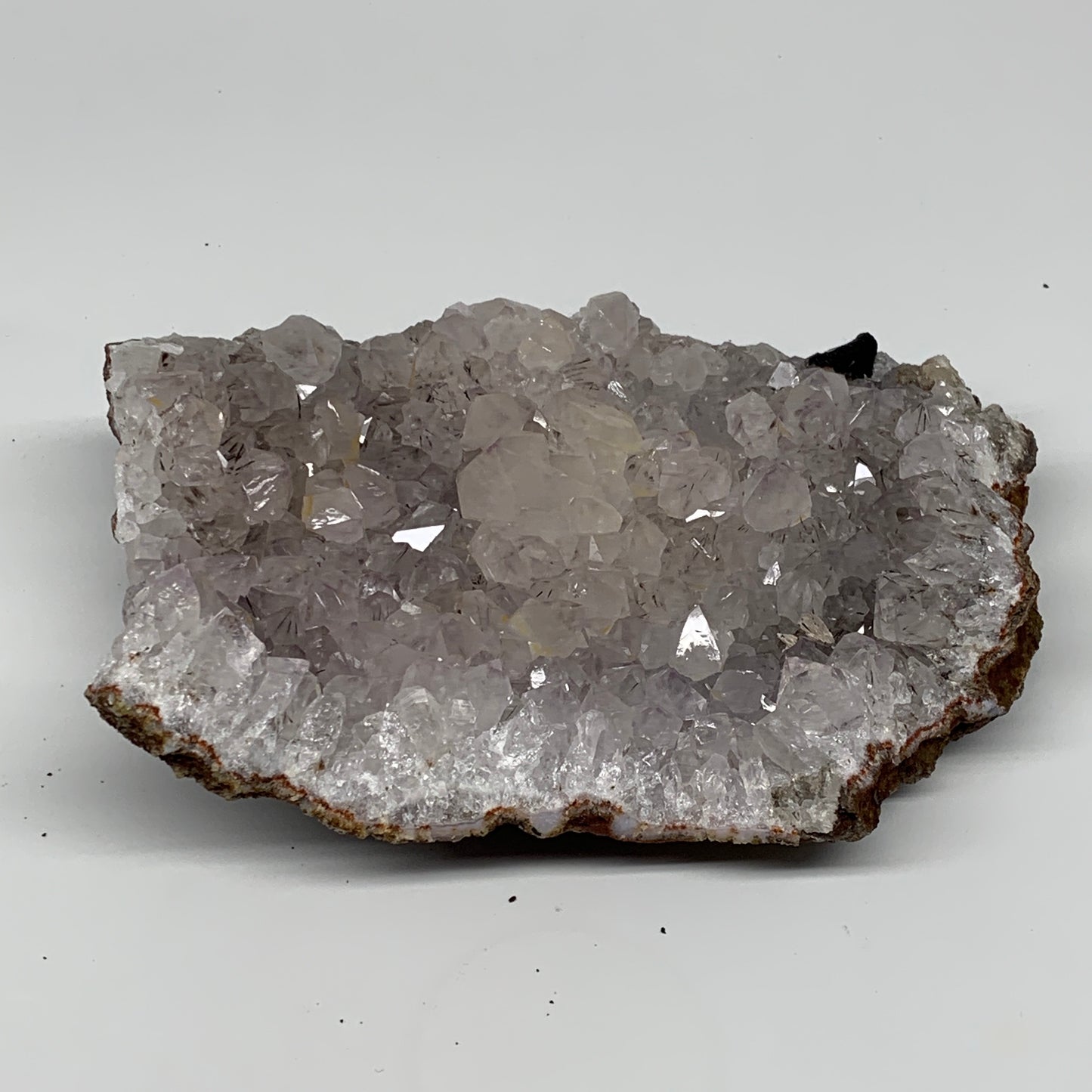 936g, 6.5"x4.9"x1.7", Rare Manganese Cluster With Quartz Mineral Specimen,B10657