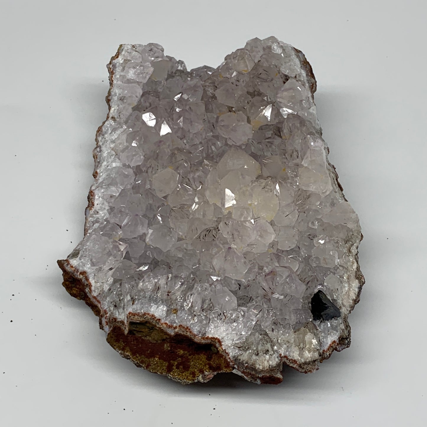 936g, 6.5"x4.9"x1.7", Rare Manganese Cluster With Quartz Mineral Specimen,B10657