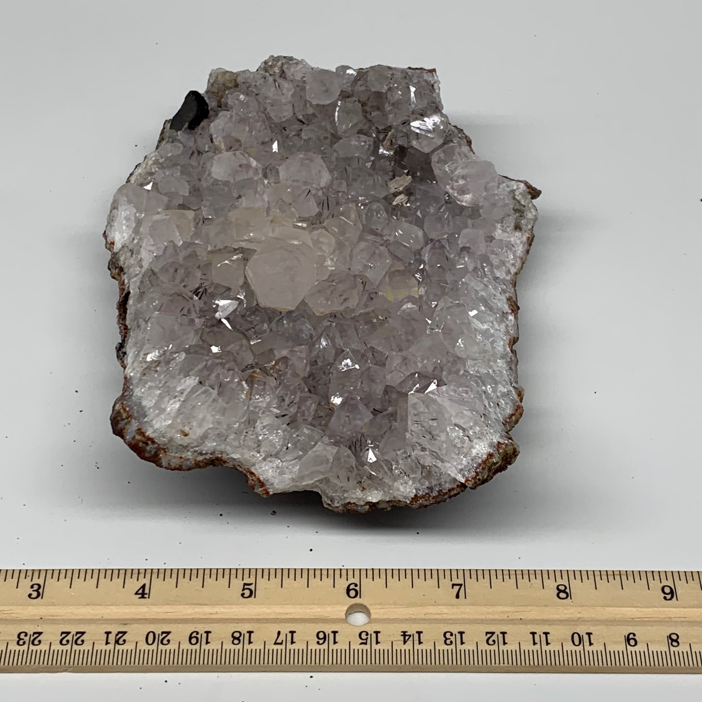 936g, 6.5"x4.9"x1.7", Rare Manganese Cluster With Quartz Mineral Specimen,B10657