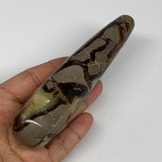 221.7g,5.6"x1.3" Natural Septarian Wand Stick, Home Decor, Collectible, B6129