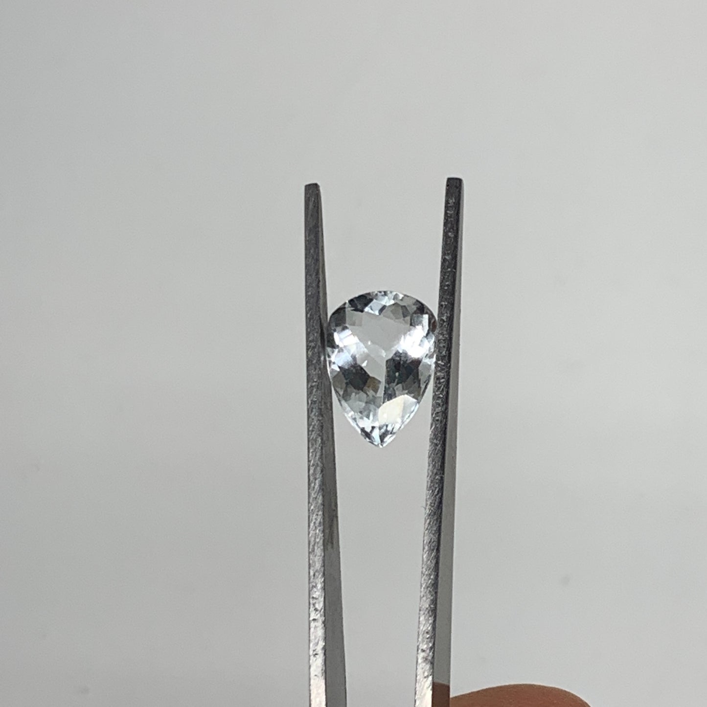 3.11cts, 12mmx8mmx5mm, Aquamarine Crystal Facetted Stone Loose @Pakistan,CTS121