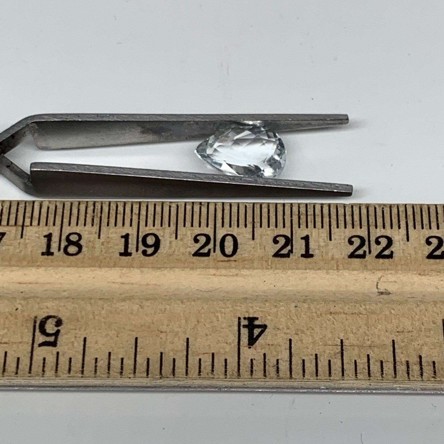 3.11cts, 12mmx8mmx5mm, Aquamarine Crystal Facetted Stone Loose @Pakistan,CTS121