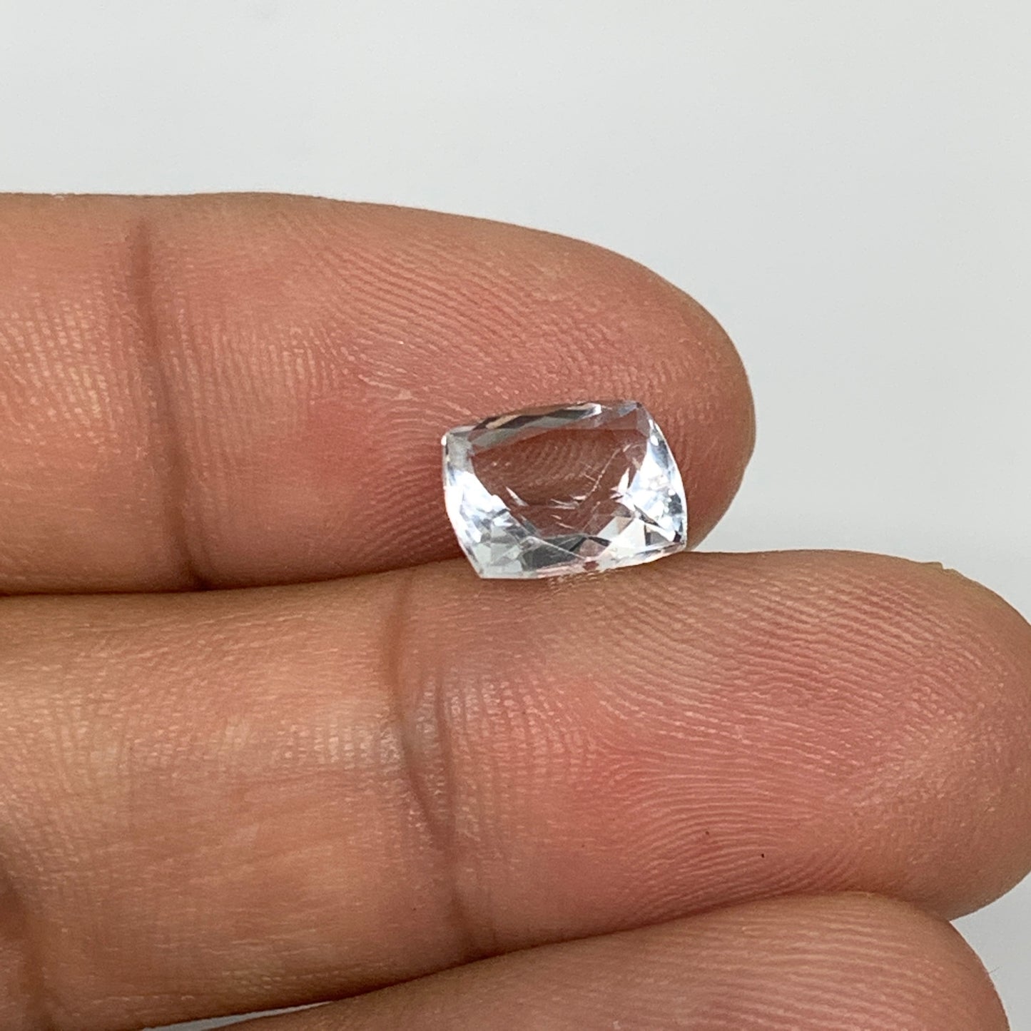 2.3cts, 9mmx7mmx5mm, Aquamarine Crystal Facetted Stone Loose @Pakistan,CTS122