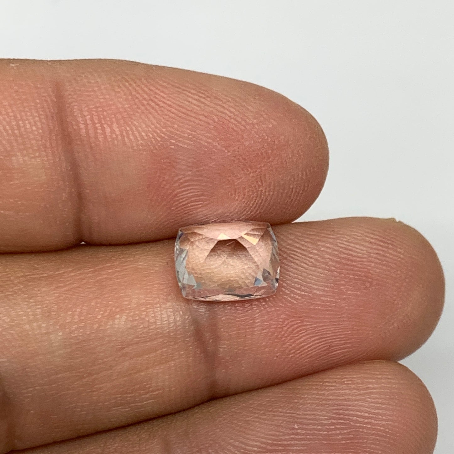 2.3cts, 9mmx7mmx5mm, Aquamarine Crystal Facetted Stone Loose @Pakistan,CTS122