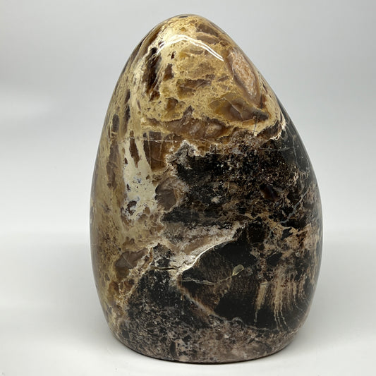 4030g,8.25"x6.5"x4.4" Black Opal Freeform Polished Gemstone @Madagascar,B21104