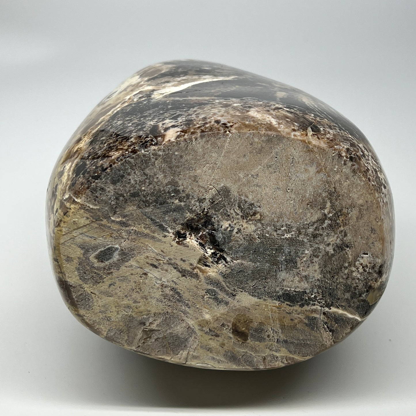 4030g,8.25"x6.5"x4.4" Black Opal Freeform Polished Gemstone @Madagascar,B21104