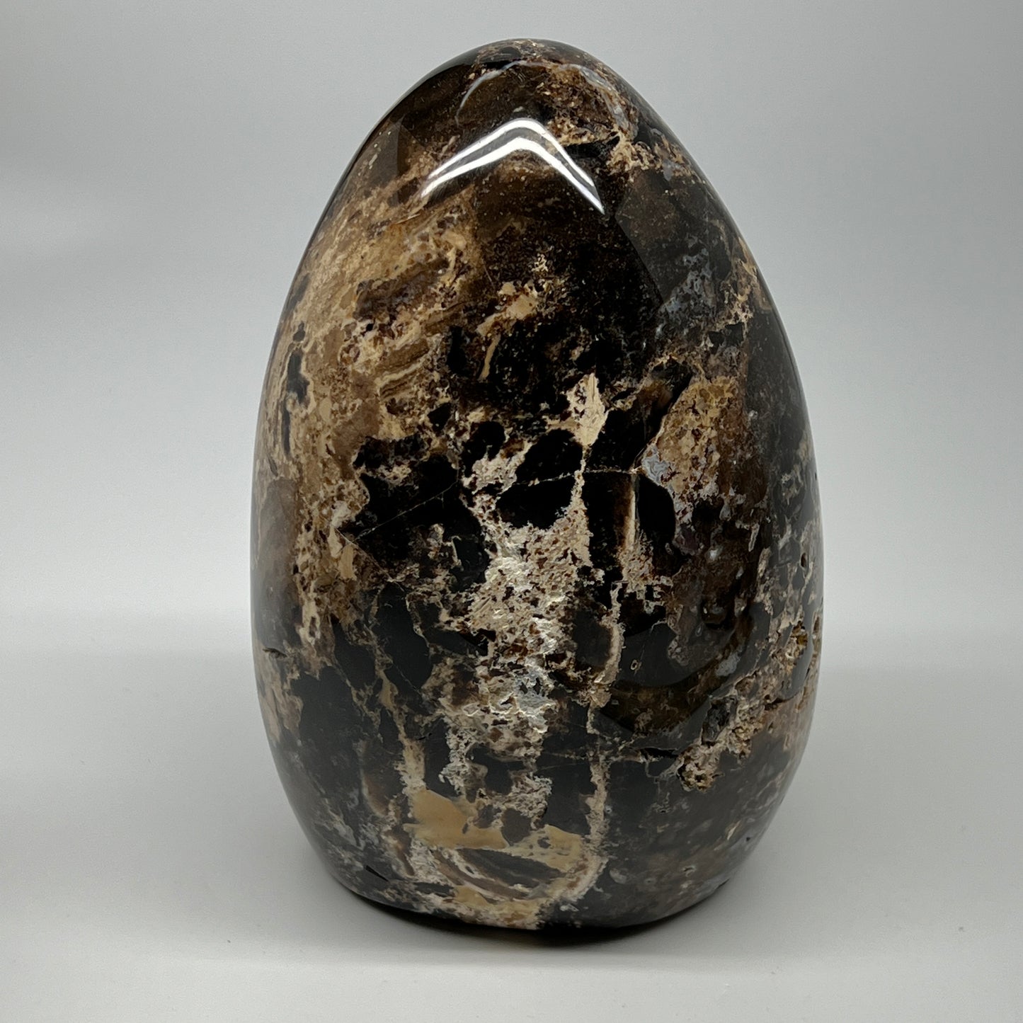 3560g,8"x5"x4.2" Black Opal Freeform Polished Gemstone @Madagascar,B21105