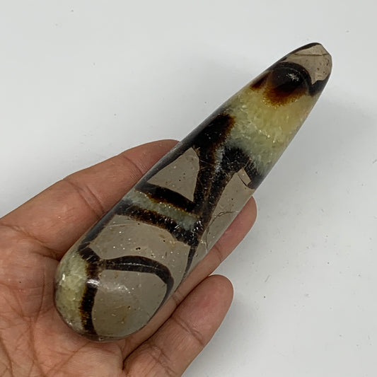 184.8g,5.2"x1.2" Natural Septarian Wand Stick, Home Decor, Collectible, B6133