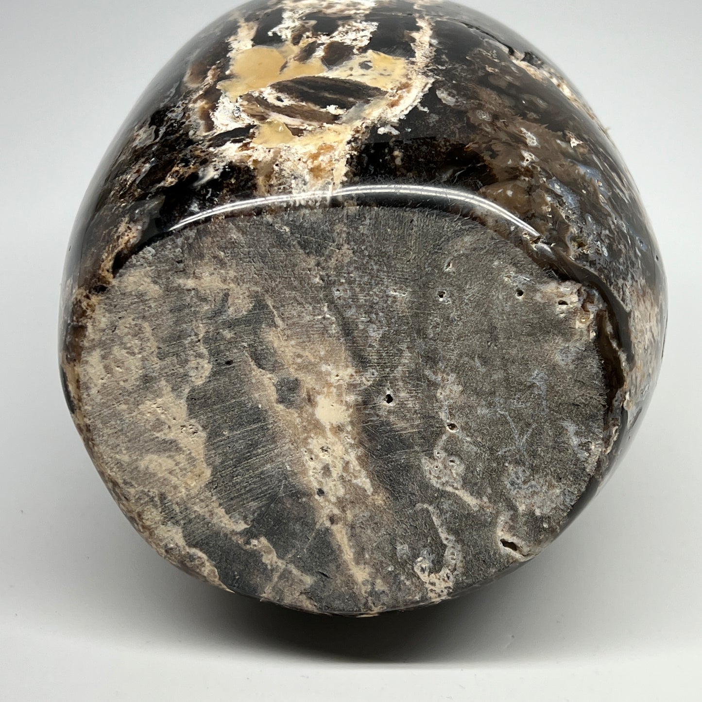 3560g,8"x5"x4.2" Black Opal Freeform Polished Gemstone @Madagascar,B21105