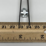 4.22cts, 14mmx9mmx5mm, Aquamarine Crystal Facetted Stone Loose @Pakistan,CTS126