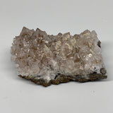 302g, 3.9"x2.3"x1.7", Rare Manganese Cluster With Quartz Mineral Specimen,B10664