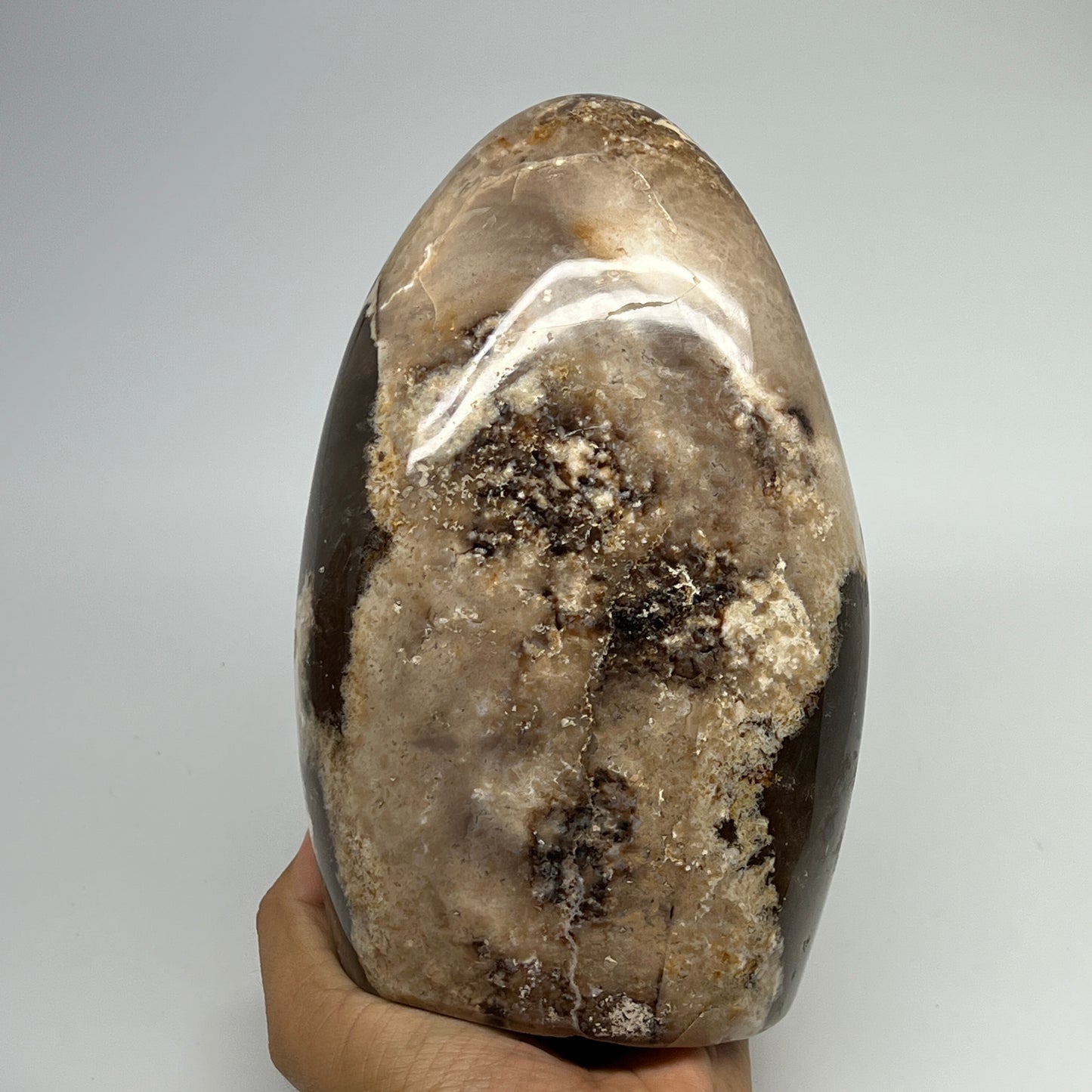 2915g,7.5"x4.7"x3.7" Black Opal Freeform Polished Gemstone @Madagascar,B21110