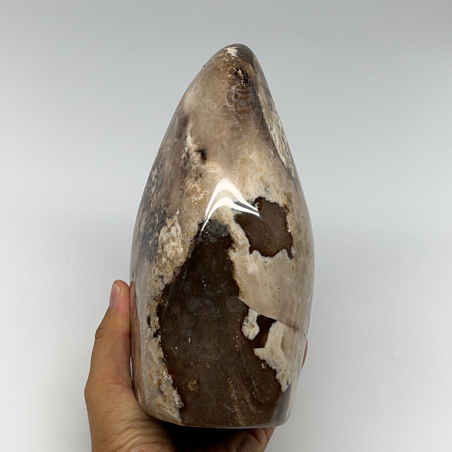 2915g,7.5"x4.7"x3.7" Black Opal Freeform Polished Gemstone @Madagascar,B21110