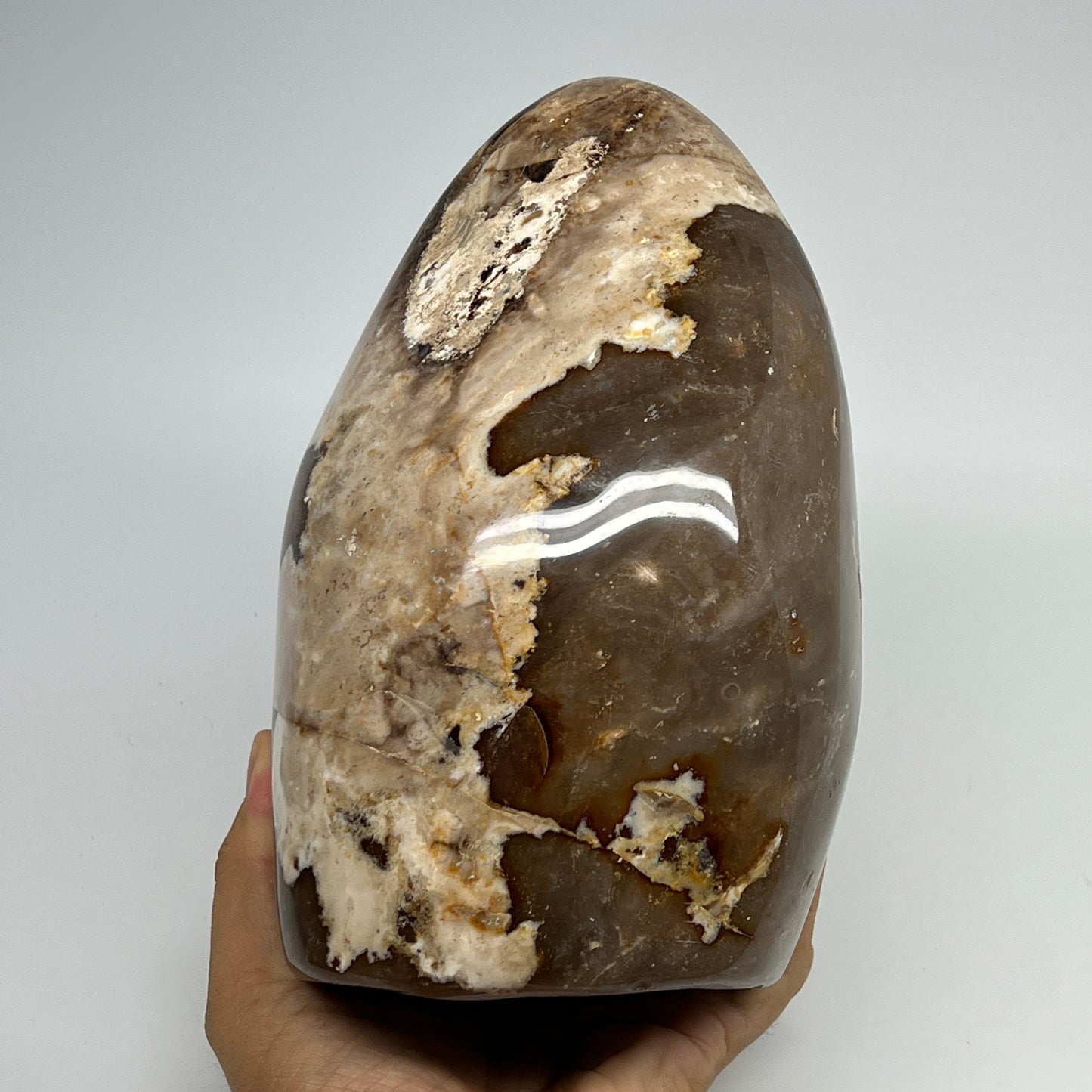 2915g,7.5"x4.7"x3.7" Black Opal Freeform Polished Gemstone @Madagascar,B21110