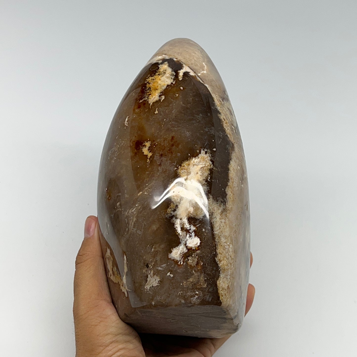 2915g,7.5"x4.7"x3.7" Black Opal Freeform Polished Gemstone @Madagascar,B21110