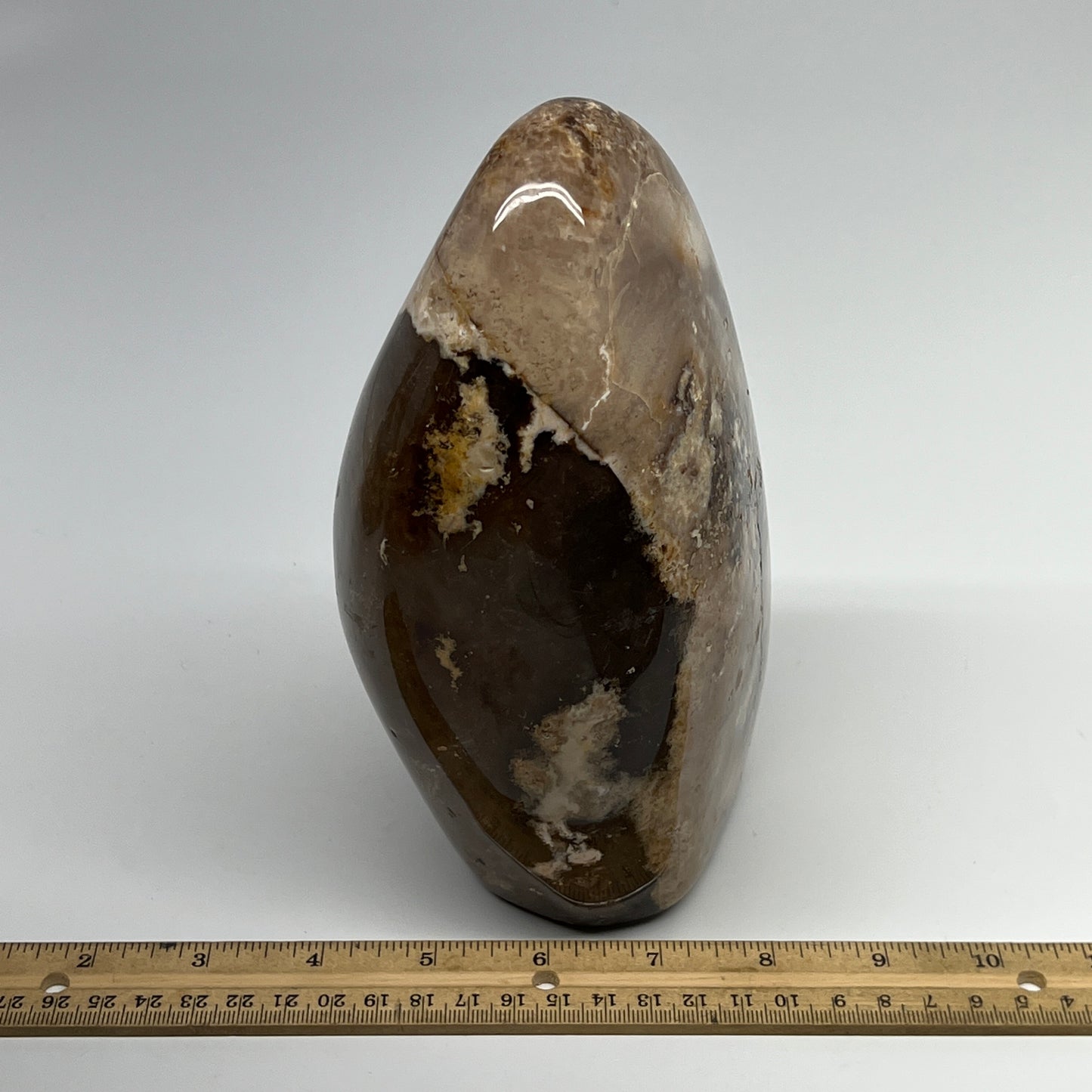 2915g,7.5"x4.7"x3.7" Black Opal Freeform Polished Gemstone @Madagascar,B21110