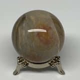314.8g, 2.4" (61mm), Polychrome Jasper Sphere Ball Crystal @Madagascar, B17972
