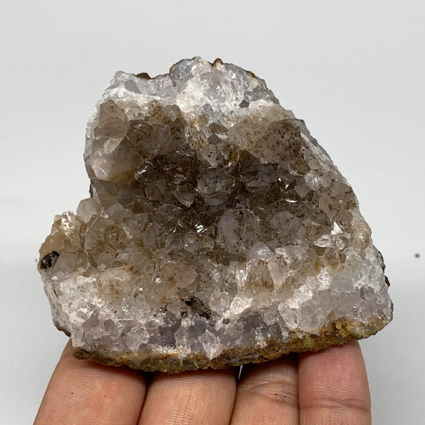 188g, 2.9"x2.7"x1", Rare Manganese Cluster With Quartz Mineral Specimen,B10670