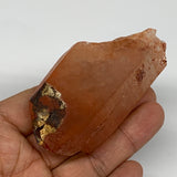 85.8g, 3"x1.6"x0.9", Natural Red Quartz Crystal Terminated @Morocco, B11504