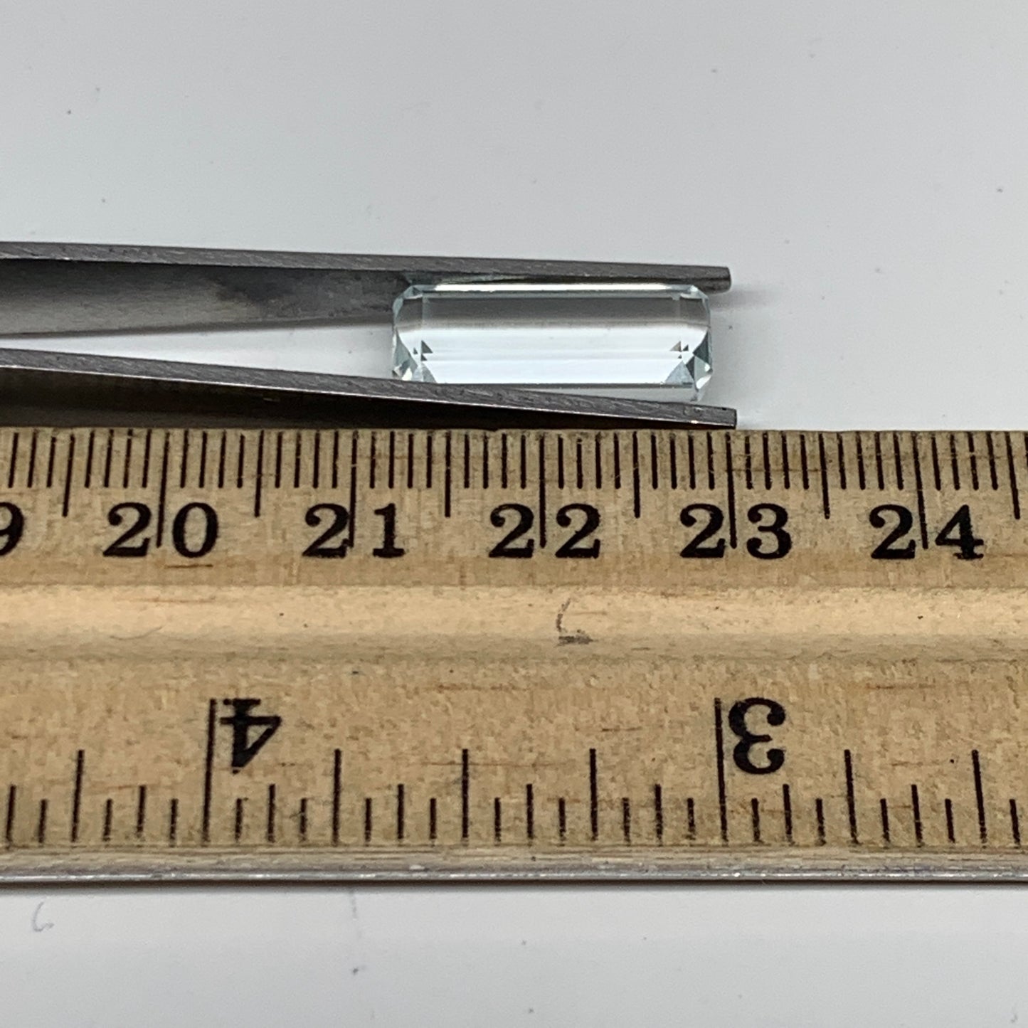 6.23cts, 17mmx7mmx5mm, Aquamarine Crystal Facetted Stone Loose @Pakistan,CTS134