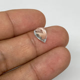 2.16cts, 10mmx7mmx5mm, Aquamarine Crystal Facetted Stone Loose @Pakistan,CTS135