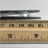 2.16cts, 10mmx7mmx5mm, Aquamarine Crystal Facetted Stone Loose @Pakistan,CTS135