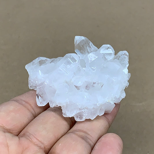 53.4g, 2.2"x2.2"x1.1", Faden Quartz Crystal Mineral,Specimen Terminated, B24898