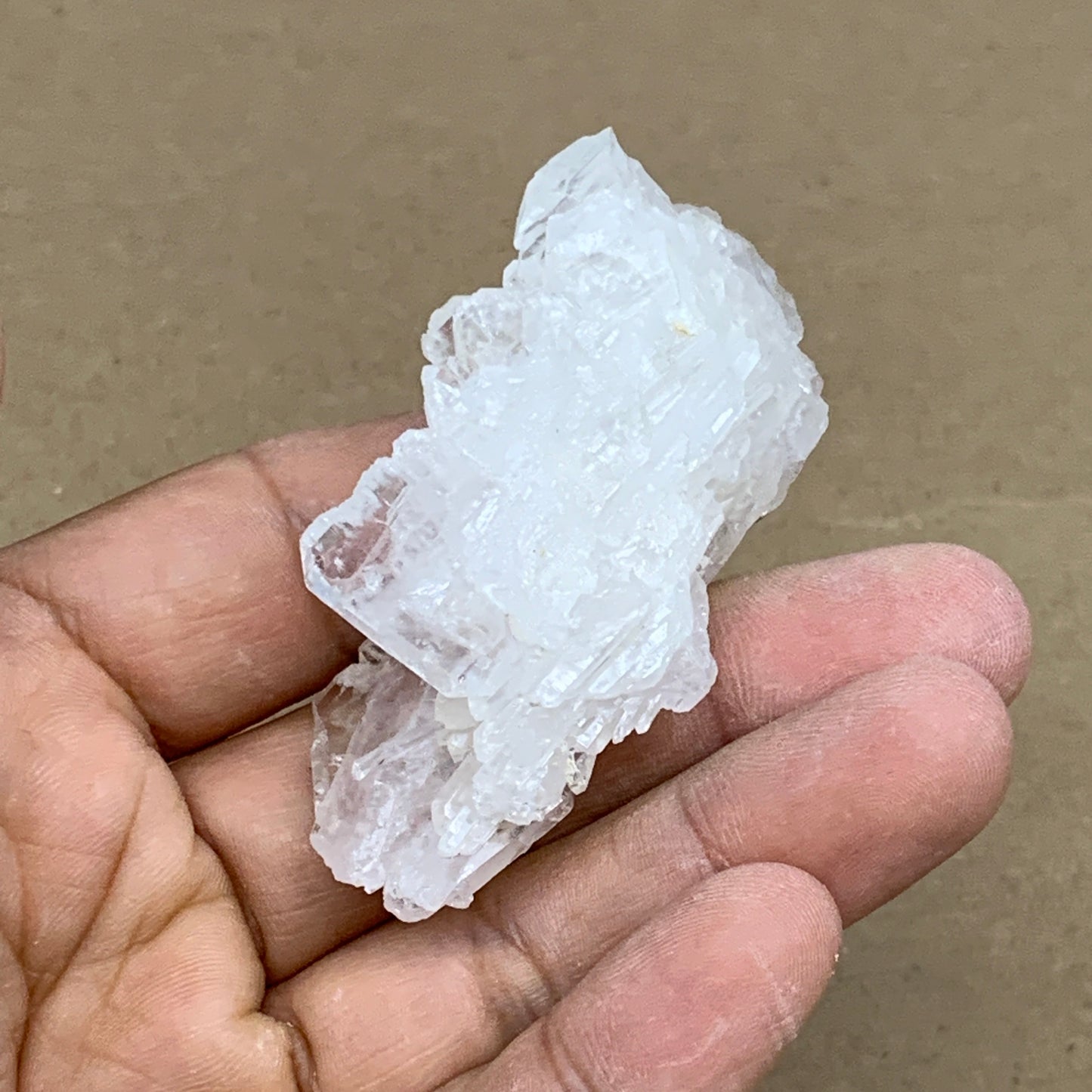 39.4g, 2.5"x1.2"x0.9", Faden Quartz Crystal Mineral,Specimen Terminated, B24900