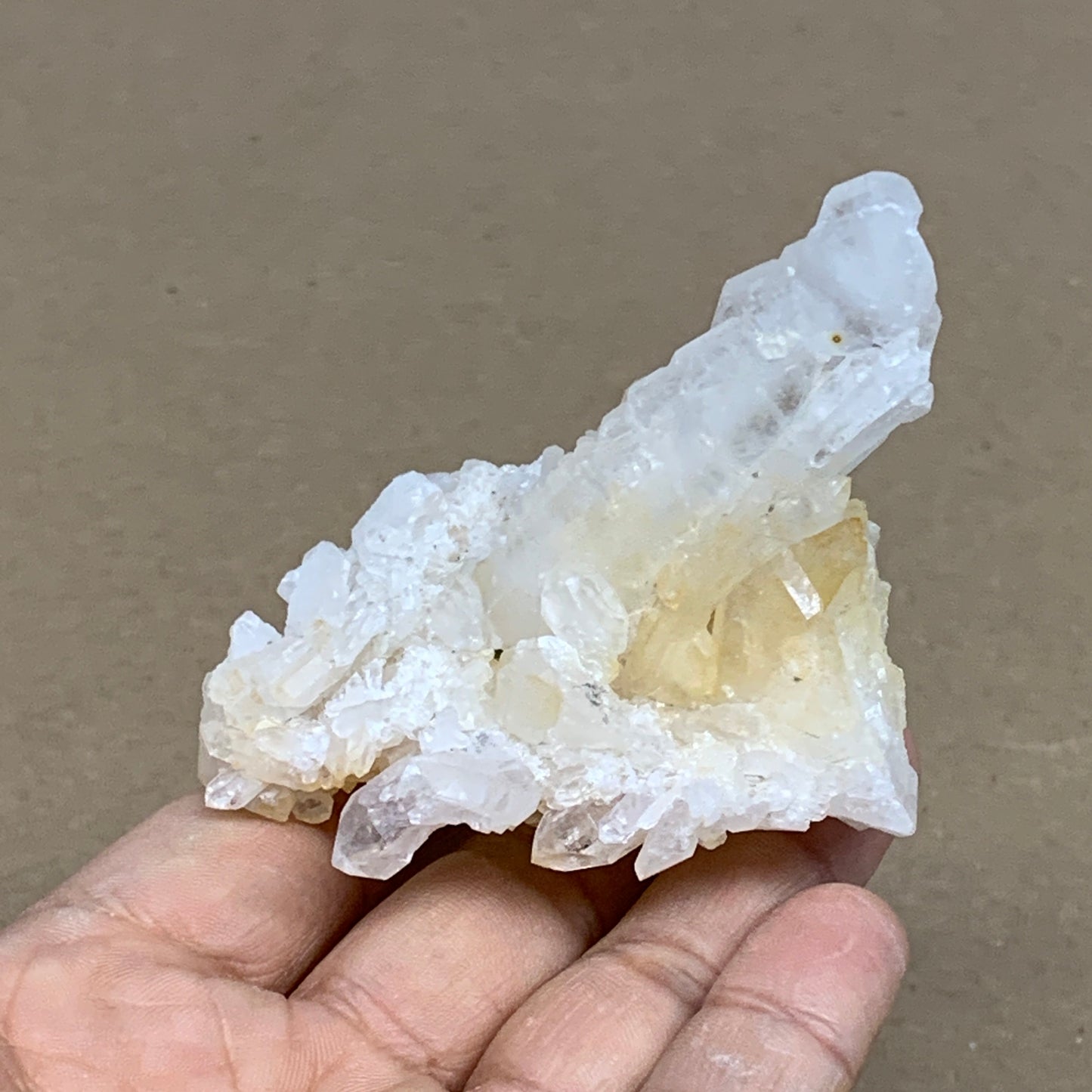 93.6g, 3.3"x1.9"x1.9", Faden Quartz Crystal Mineral,Specimen Terminated, B24901
