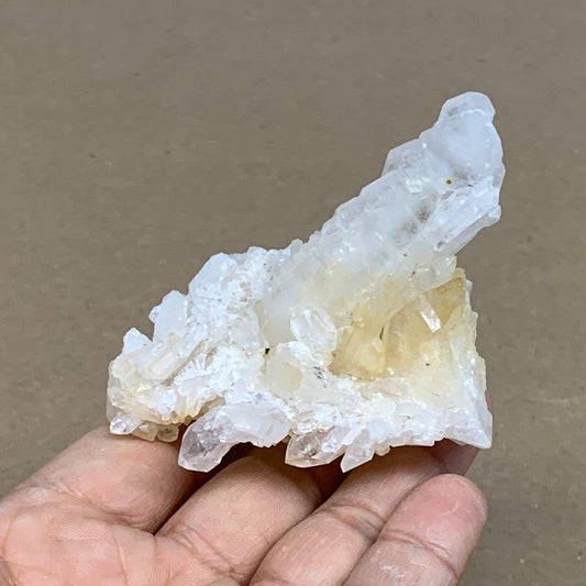 93.6g, 3.3"x1.9"x1.9", Faden Quartz Crystal Mineral,Specimen Terminated, B24901