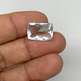 8.25cts, 15mmx10mmx6mm, Aquamarine Crystal Facetted Stone Loose @Pakistan,CTS151