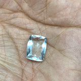 8.25cts, 15mmx10mmx6mm, Aquamarine Crystal Facetted Stone Loose @Pakistan,CTS151