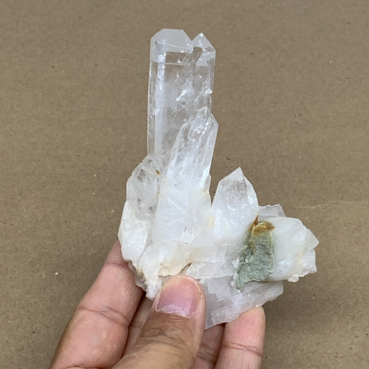 146.5g, 4.1"x2.9"x1.3", Faden Quartz Crystal Mineral,Specimen Terminated, B24909