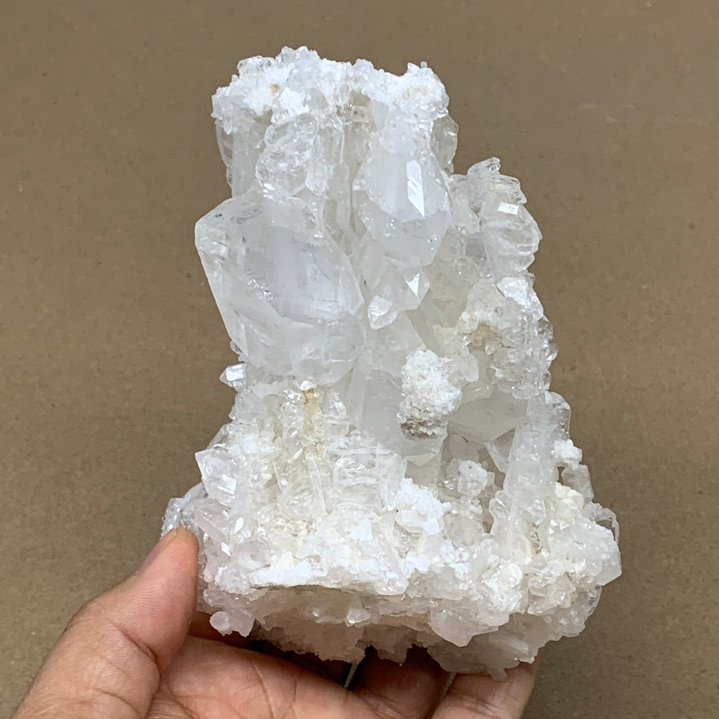 499g, 5.2"x3.8"x2.4", Faden Quartz Crystal Mineral,Specimen Terminated, B24910