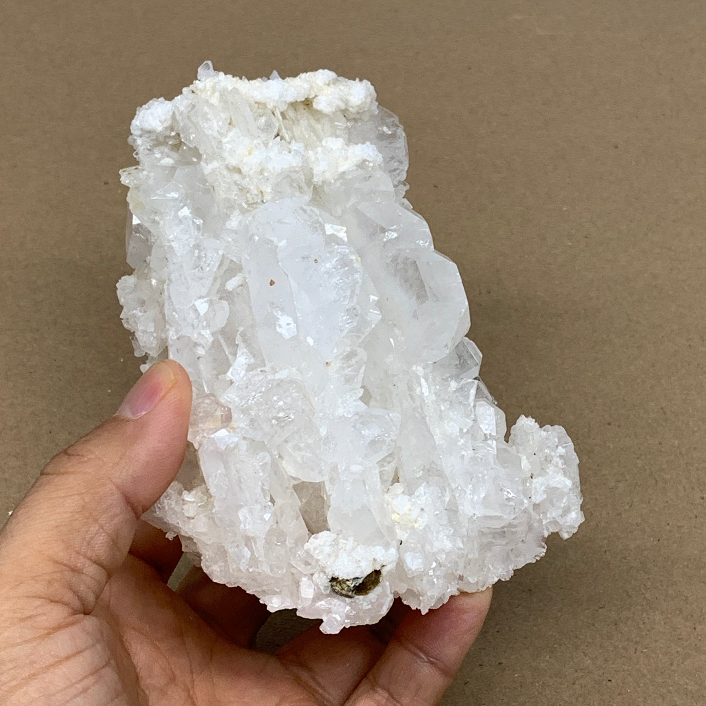 499g, 5.2"x3.8"x2.4", Faden Quartz Crystal Mineral,Specimen Terminated, B24910