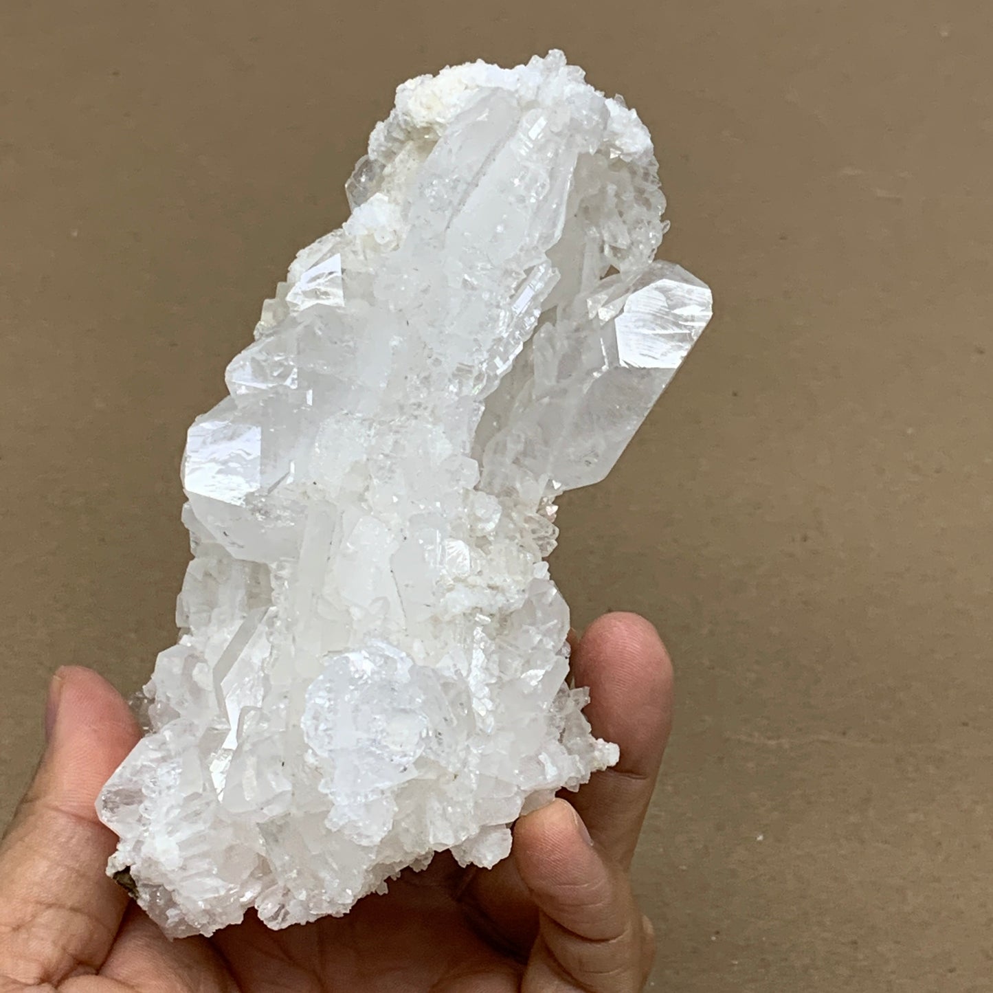 499g, 5.2"x3.8"x2.4", Faden Quartz Crystal Mineral,Specimen Terminated, B24910